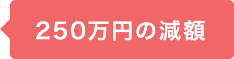 250万円の減額