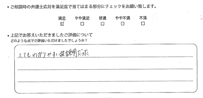 福岡法律事務所に離婚問題をご相談いただいたお客様の声