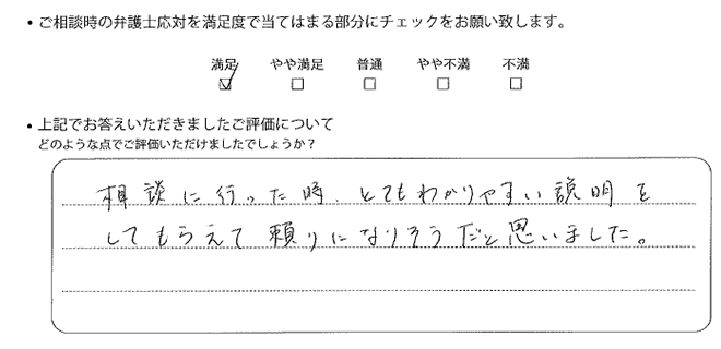 神戸法律事務所に離婚問題をご相談いただいたお客様の声