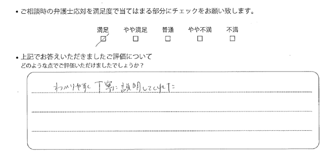 福岡法律事務所に離婚問題をご相談いただいたお客様の声