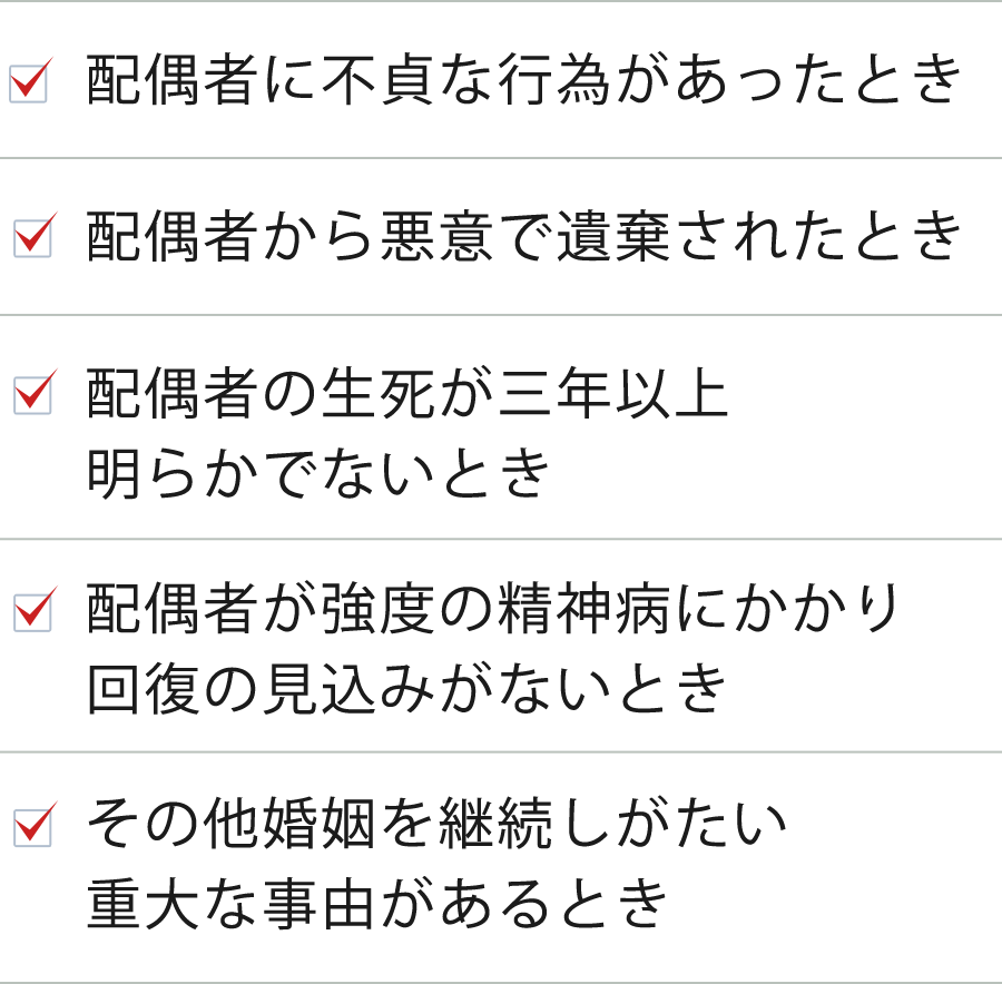 5つのケース 詳細