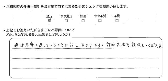 名古屋法律事務所に離婚問題をご相談いただいたお客様の声