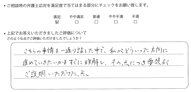 千葉法律事務所に離婚問題をご相談いただいたお客様の声